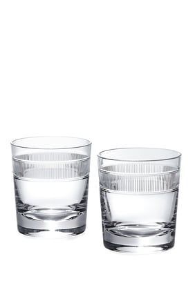 Langley Double Old Fashioned Glass Set